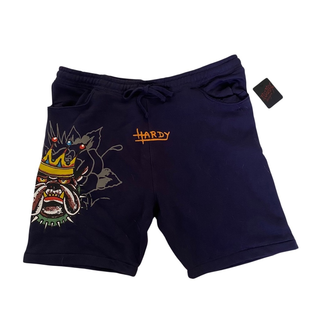 Ed Hardy shorts blue/navy NWT size XL